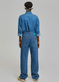 Angelo Bianco CLOTHING Hari Straight Jeans - Dark Indigo