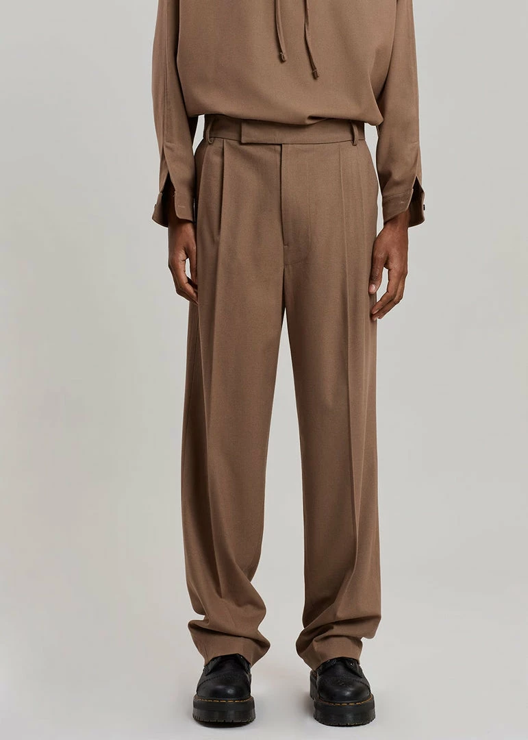 Flash Sale β¨ The Frankie Shop Heith Flanelle Suit Pants - Hazelnut π€© 3 The Frankie Shop Heith Flanelle Suit Pants - Hazelnut