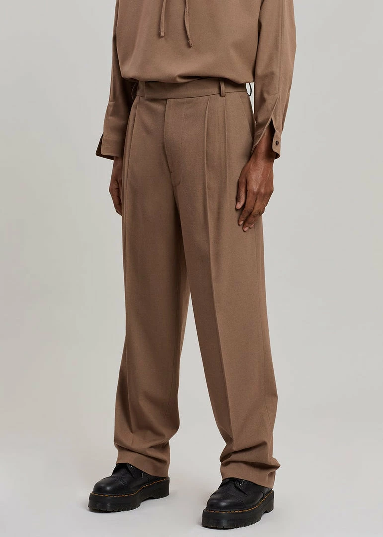 Flash Sale β¨ The Frankie Shop Heith Flanelle Suit Pants - Hazelnut π€© 5 The Frankie Shop Heith Flanelle Suit Pants - Hazelnut