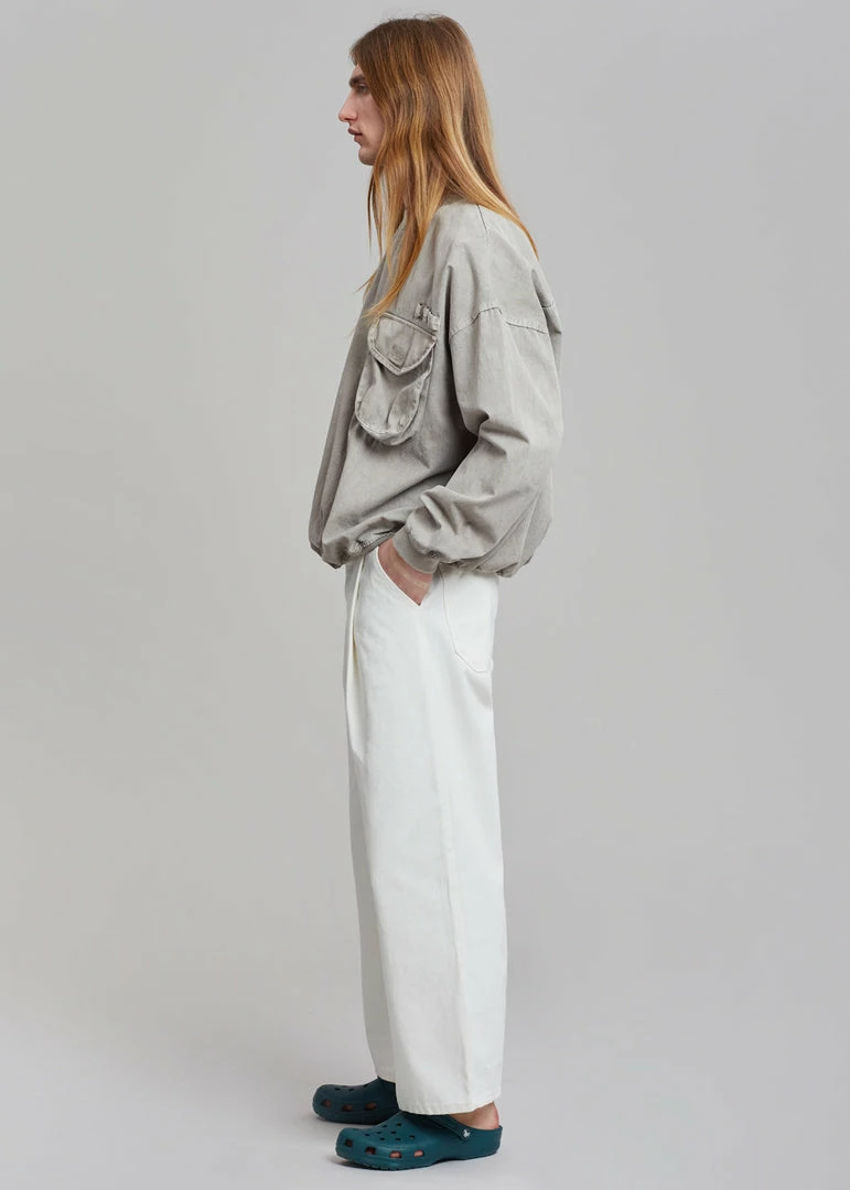 Promo π The Frankie Shop Men Hez Sweatshirt - Light Grey β¨ 6 The Frankie Shop Men Hez Sweatshirt - Light Grey