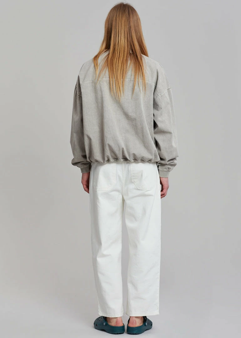 Promo π The Frankie Shop Men Hez Sweatshirt - Light Grey β¨ 7 The Frankie Shop Men Hez Sweatshirt - Light Grey