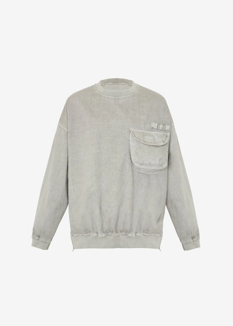 Promo π The Frankie Shop Men Hez Sweatshirt - Light Grey β¨ 8 The Frankie Shop Men Hez Sweatshirt - Light Grey