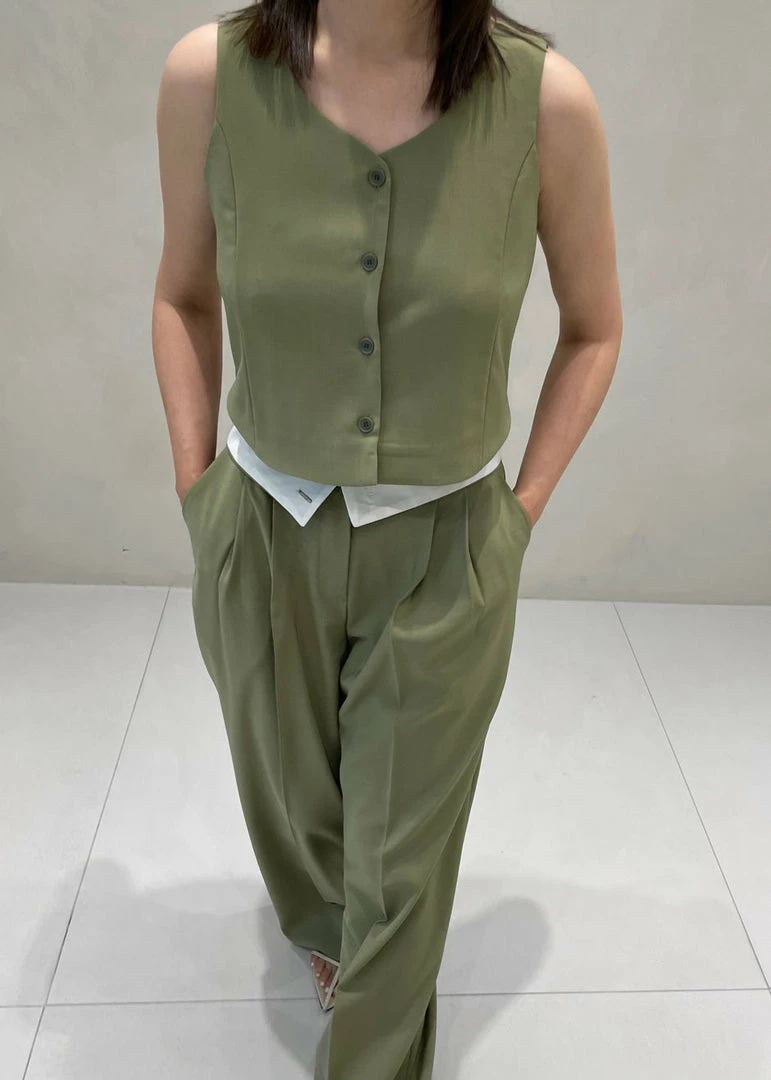 Budget 🤩 Beside You Holi Pants - Olive CLOTHING 😍 4 Beside You Holi Pants - Olive CLOTHING