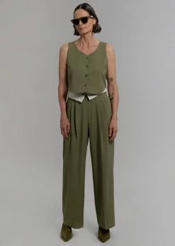 Promo π₯ Beside You CLOTHING Holi Vest - Olive β 8 Beside You CLOTHING Holi Vest - Olive