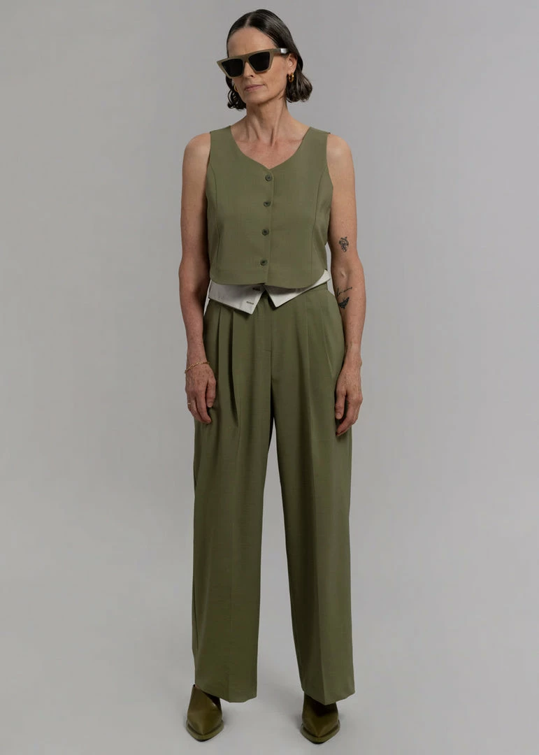 Promo π₯ Beside You CLOTHING Holi Vest - Olive β 3 Beside You CLOTHING Holi Vest - Olive