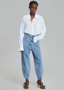 Angelo Bianco CLOTHING Hutch Denim Jogger - Worn Wash