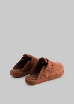 Ilio Smeraldo X TFS Terrycloth Chunky Clog - Brown SHOES