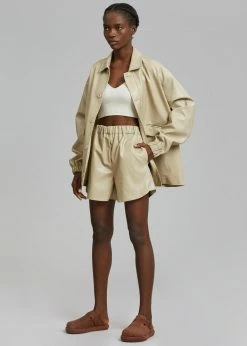 Ilio Smeraldo X TFS Terrycloth Chunky Clog - Brown SHOES