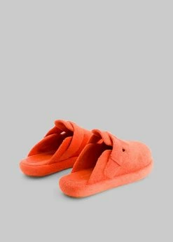 Ilio Smeraldo X TFS Terrycloth Chunky Clog - Orange SHOES