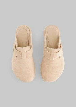 Ilio Smeraldo X TFS Terrycloth Chunky Clog - Sand SHOES