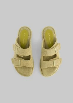 SHOES Ilio Smeraldo X TFS Terrycloth Chunky Sandal - Kaki
