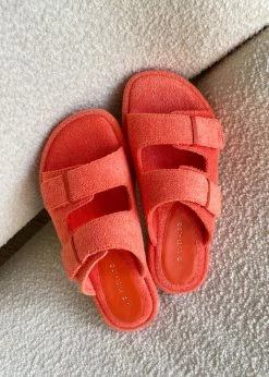 Ilio Smeraldo X TFS Terrycloth Chunky Sandal - Orange SHOES