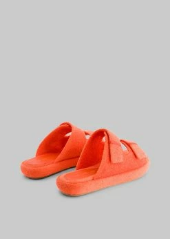 Ilio Smeraldo X TFS Terrycloth Chunky Sandal - Orange SHOES