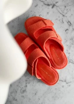 Ilio Smeraldo X TFS Terrycloth Chunky Sandal - Orange SHOES