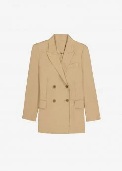 Blossom Irina Blazer - Camel CLOTHING