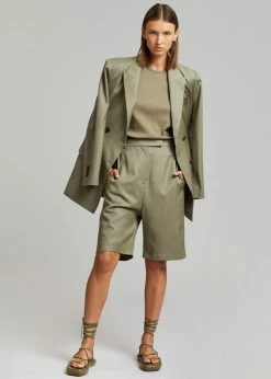 Blossom CLOTHING Irina Slit Pants - Olive