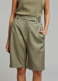 Blossom CLOTHING Irina Slit Pants - Olive