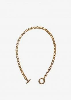 ACCESSORIES Laura Lombardi Isa Chain Necklace - Gold