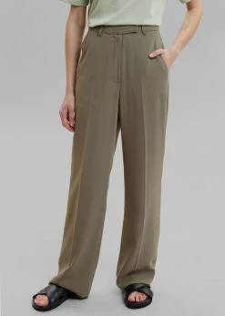 The Frankie Shop Isla Tailored Trousers - Coriander CLOTHING