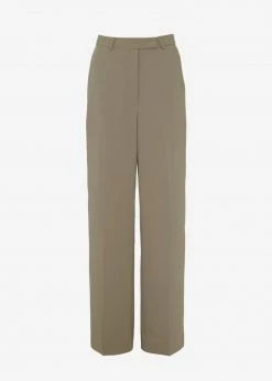 The Frankie Shop Isla Tailored Trousers - Coriander CLOTHING