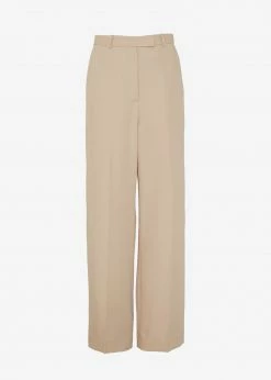 The Frankie Shop CLOTHING Isla Tailored Trousers - Natural
