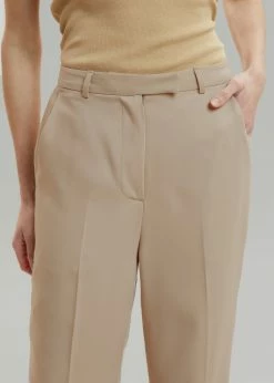 The Frankie Shop CLOTHING Isla Tailored Trousers - Natural