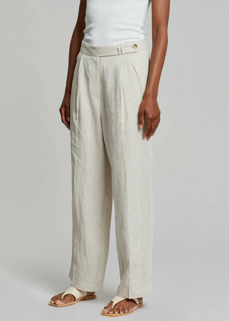 Best reviews of π Platz Jago Linen Pants - Sand π₯° 5 Platz Jago Linen Pants - Sand