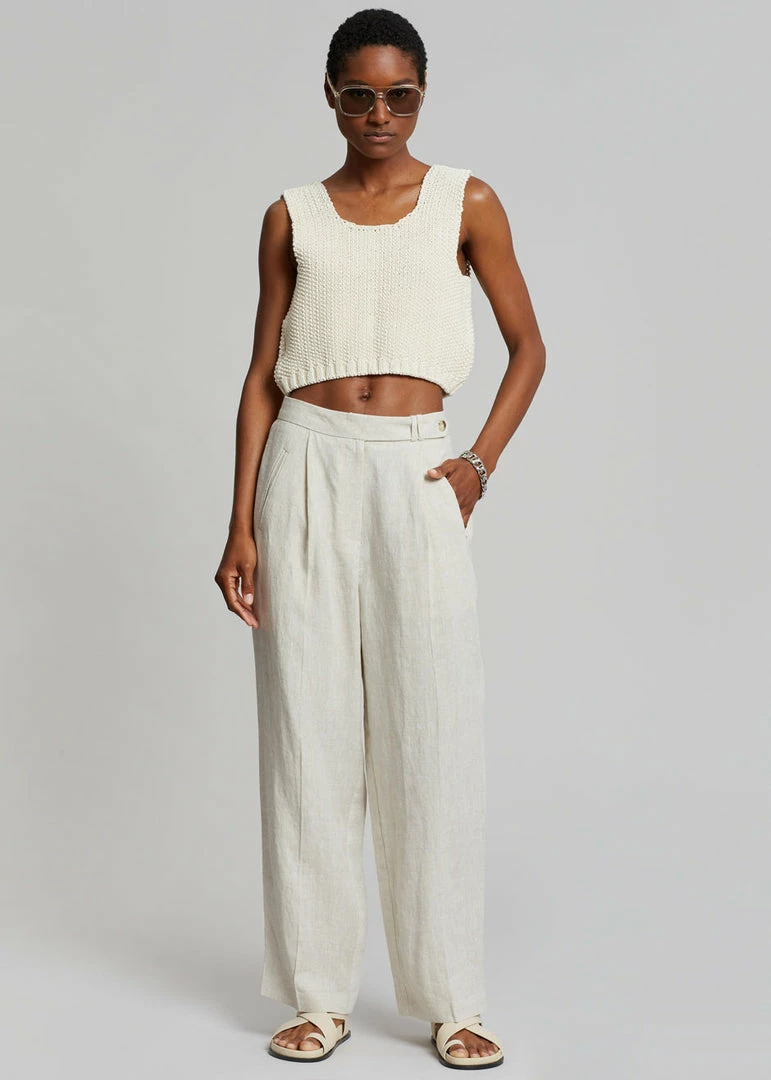 Best reviews of π Platz Jago Linen Pants - Sand π₯° 1 Platz Jago Linen Pants - Sand