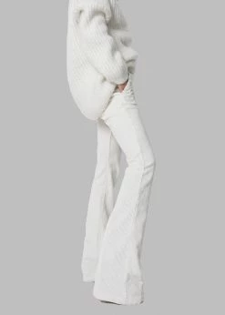 The Frankie Shop CLOTHING Janis Corduroy Pants - White
