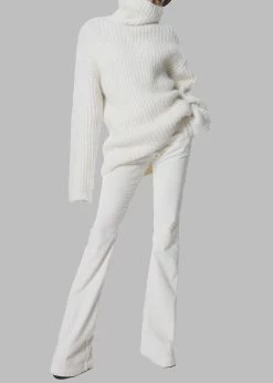 The Frankie Shop CLOTHING Janis Corduroy Pants - White