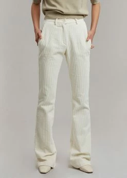 The Frankie Shop CLOTHING Janis Corduroy Pants - White