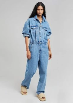 Flash Sale 🛒 Paper Moon Jas Denim Jumpsuit - Dark Indigo CLOTHING ⌛ 17 Paper Moon Jas Denim Jumpsuit - Dark Indigo CLOTHING
