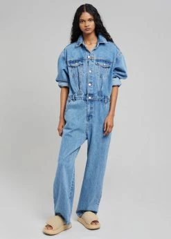 Flash Sale 🛒 Paper Moon Jas Denim Jumpsuit - Dark Indigo CLOTHING ⌛ 18 Paper Moon Jas Denim Jumpsuit - Dark Indigo CLOTHING