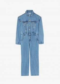 Flash Sale 🛒 Paper Moon Jas Denim Jumpsuit - Dark Indigo CLOTHING ⌛ 19 Paper Moon Jas Denim Jumpsuit - Dark Indigo CLOTHING