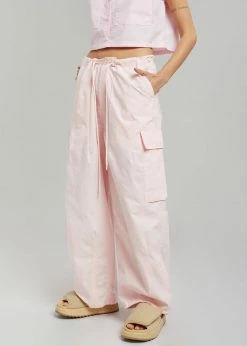 Another Avenue Jenna Cargo Joggers - Pink CLOTHING