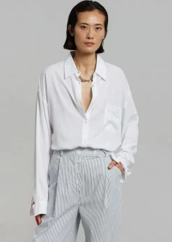 Wholesale β Beside You Jess Wide Pants - White Stripe CLOTHING π 18 Beside You Jess Wide Pants - White Stripe CLOTHING