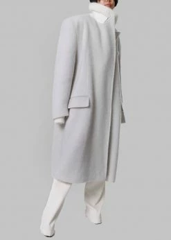 The Frankie Shop CLOTHING John Oversized Coat - Birch