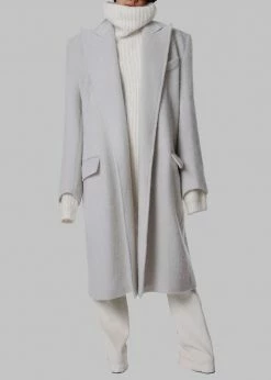 The Frankie Shop CLOTHING John Oversized Coat - Birch