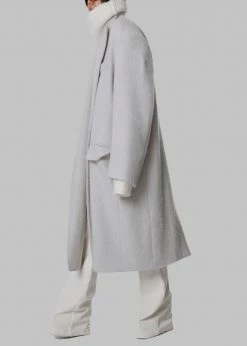 The Frankie Shop CLOTHING John Oversized Coat - Birch