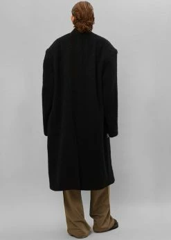 The Frankie Shop CLOTHING John Oversized Coat - Black