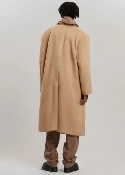 The Frankie Shop CLOTHING John Oversized Coat - Camel