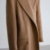 The Frankie Shop CLOTHING John Oversized Coat - Camel