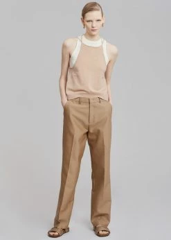 Angelo Bianco CLOTHING Jonah Trousers - Tan