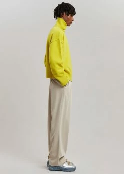 Promo β The Frankie Shop Joya Roll Neck Sweater - Citron π 20 The Frankie Shop Joya Roll Neck Sweater - Citron