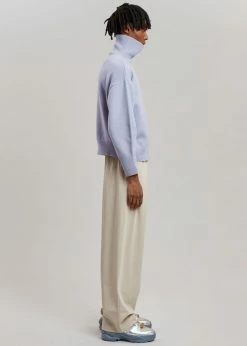 The Frankie Shop CLOTHING Joya Roll Neck Sweater - Lavender