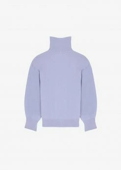 The Frankie Shop CLOTHING Joya Roll Neck Sweater - Lavender