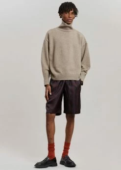 Brand new π― The Frankie Shop Joya Roll Neck Sweater - Taupe CLOTHING π₯° 18 The Frankie Shop Joya Roll Neck Sweater - Taupe CLOTHING