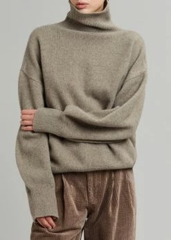 Brand new π― The Frankie Shop Joya Roll Neck Sweater - Taupe CLOTHING π₯° 23 The Frankie Shop Joya Roll Neck Sweater - Taupe CLOTHING
