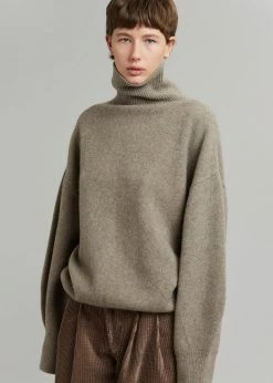 Brand new π― The Frankie Shop Joya Roll Neck Sweater - Taupe CLOTHING π₯° 24 The Frankie Shop Joya Roll Neck Sweater - Taupe CLOTHING