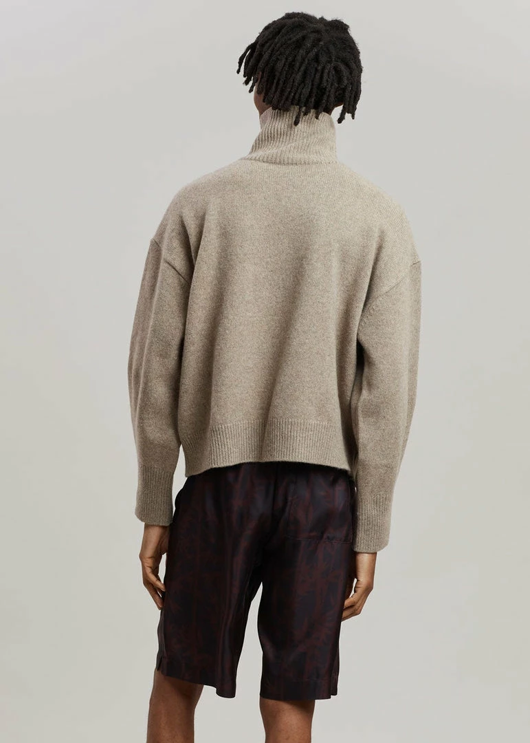 Brand new π― The Frankie Shop Joya Roll Neck Sweater - Taupe CLOTHING π₯° 14 The Frankie Shop Joya Roll Neck Sweater - Taupe CLOTHING